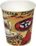 8 oz. Coffee Revolution Design Hot Drink Paper Coffee Cups