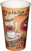 16 oz. Coffee Revolution Design Hot Drink Paper Coffee Cups