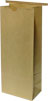 2 lb. Natural Brown Kraft Tin Tie Bags with Polypropylene Liner