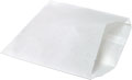 White Grease Resistant Paper Sandwich Bags - 6 x 0.75 x 6.75