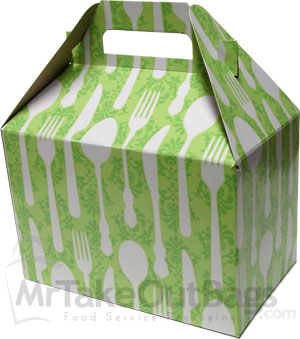 Fine Dining Design Medium Gable Boxes 8 x 4.88 x 5.25