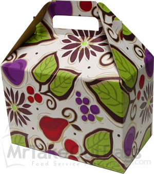 Fresh Fruit Design Medium Gable Boxes 8 x 4.88 x 5.25