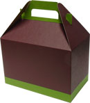 100% RECYCLED ENVIROMINT Design Medium Gable Boxes 8 x 4.88 x 5.25"