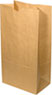 2lb. Natural Brown Kraft SOS Bags 4.31 x 2.38 x 8.19