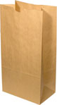 10lb. Natural Brown Kraft SOS Bags 6.56 x 4 x 13