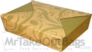 100% RECYCLED Bio-Pak Sonoma #2 Compact Meal Boxes