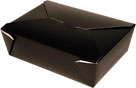 Bio-Pak Black #3 Meal Boxes