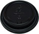 Insulair Black Dome Lid for 12 and 16 oz Cups