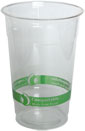 16 oz Compostable PLA Clear Cold Cups
