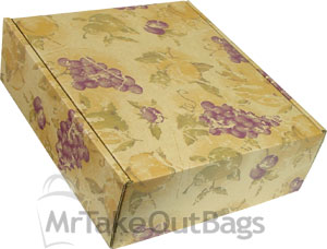 Fresco Fruit Three Bottle Corrugated Gift Boxes