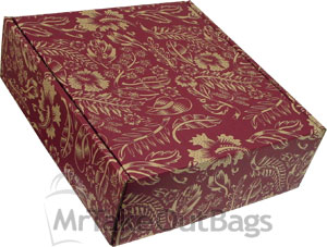 Cranberry Rain Three Bottle Corrugated Gift Boxes