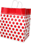 Cheery Dots Paper Shopping Bags 14 x 9.5 x 16.25