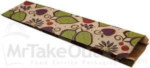 Fresh Fruit Merchandise Bags for Bread or Wine Bottle - 5 x 2 x 18