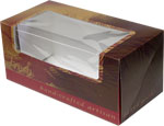 Half Dozen Brown Kraft Bakers Craft Donut Boxes