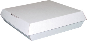 Deluxe Personal Pizza Corrugated Clamshell Boxes