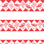 Fiesta Print High Performance Waxed Tissue - 12