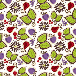 Fresh Fruit Print High Performance Waxed Tissue - 12