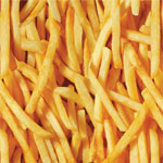 Fries Print High Performance Waxed Tissue - 12