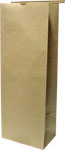 5 Pound Kraft Tin Tie Bags with Poly Liner