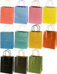 Color Boutique Paper Shopping Bags