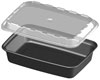 Square Plastic Food Containers with Lids