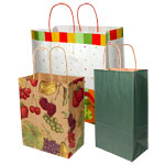 Designer Print Paper Shopping Bags