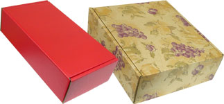 Domestic Paperboard Wine Bottle Gift Boxes