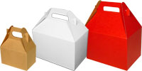 Solid Color Gable Boxes