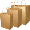Natural Kraft Shopping Bags