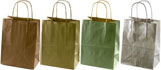 Metallic Color Paper Shopping Bags