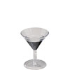 6 oz Plastic Martini  Glasses