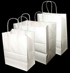 White Paper Shopping Bags