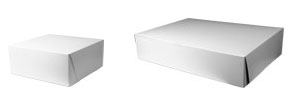 Plain White Bakery Boxes