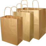 Kraft Shopping Bags