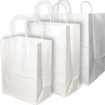 White Shopping Bags