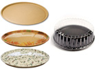 Kraft, Black and Designer Deli Trays & Lids by SOLUT!