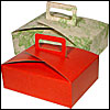 Handled Cardboard Lunch Boxes