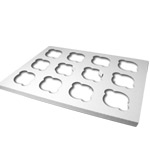 Jumbo Size Twelve-Cupcake Insert for 19 x 14 x 4" Cupcake Boxes ...