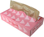 Natural Unbleached Kraft Brown Medium Deli / Bakery Tissue 10 x 10.75"