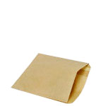 Natural Brown Kraft Grease Resistant Paper PFAS-Free Sandwich Bags - 6 x 0.75 x 6.75"