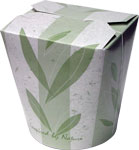 32oz. Quart Inspired by Nature SmartServ Paper Food Containers