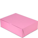 14 x 10 x 4" Pink Cake Bakery Boxes