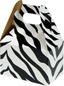 Zebra Stripes Mini Gable Boxes 4 x 2.5 x 2.5