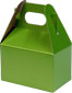 Shimmer Frost Leaf Mini Gable Boxes 4 x 2.5 x 2.5