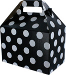 Domino Dots Medium Gable Boxes 8 x 4.75 x 5.25