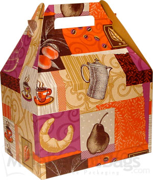 Cafe Amore Large Gable Boxes 9 x 6 x 6