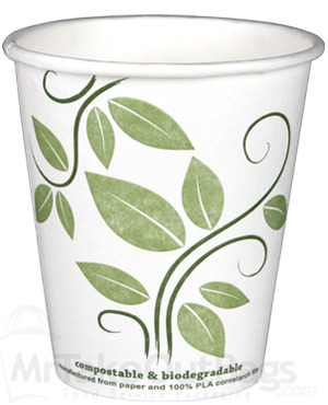 4 oz. EarthGuard Compostable PLA Lined Paper Coffee Cups