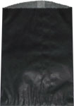 1# Black Gourmet Glassine Bags 6.75 x 9.25