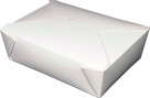 Bio-Pak White #3 Meal Boxes