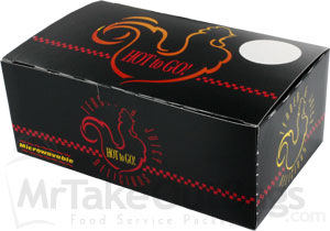 Chicken Tuck-Top Snack Size Take Out Boxes